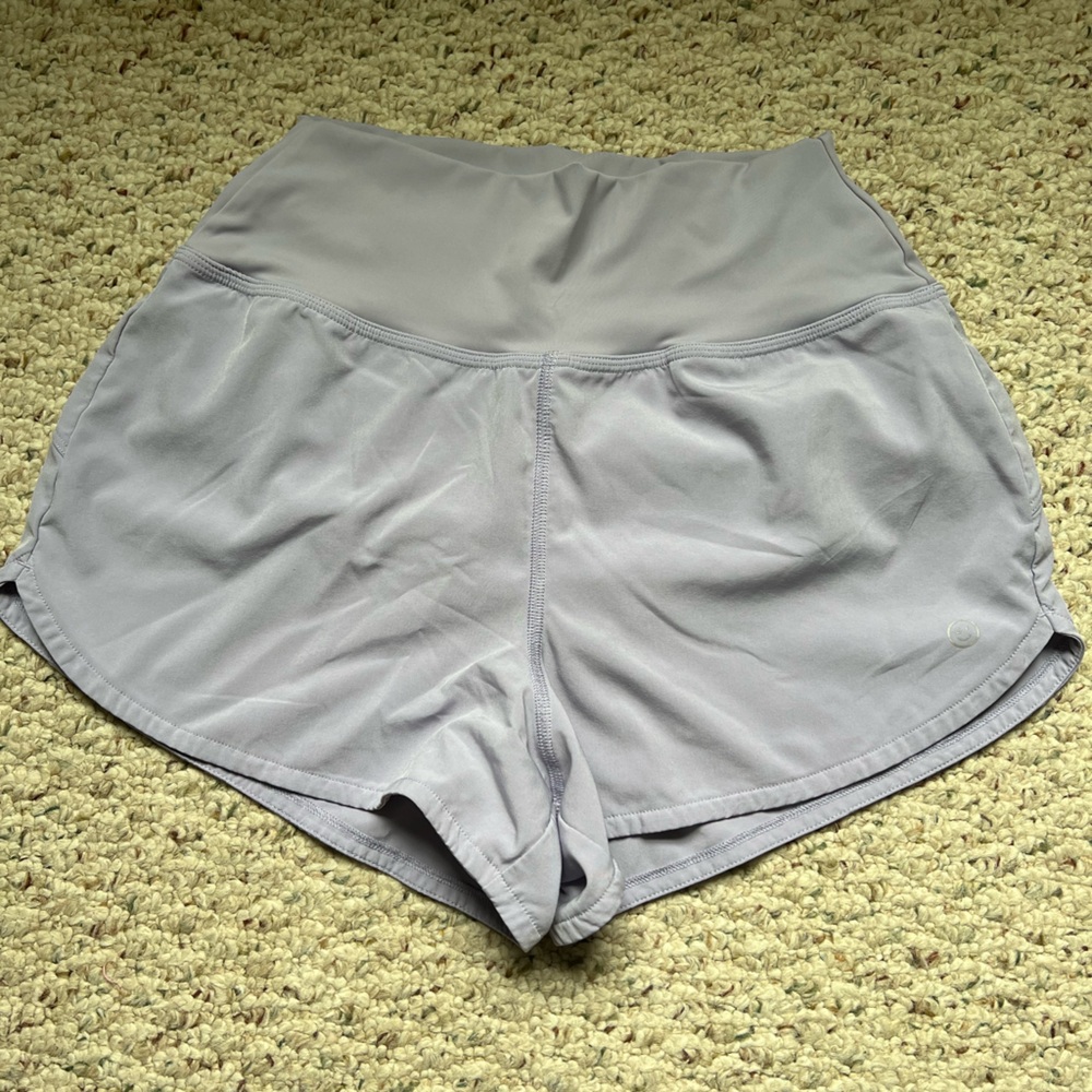 Gilly Hicks Light Purple Running/Athletic Shorts